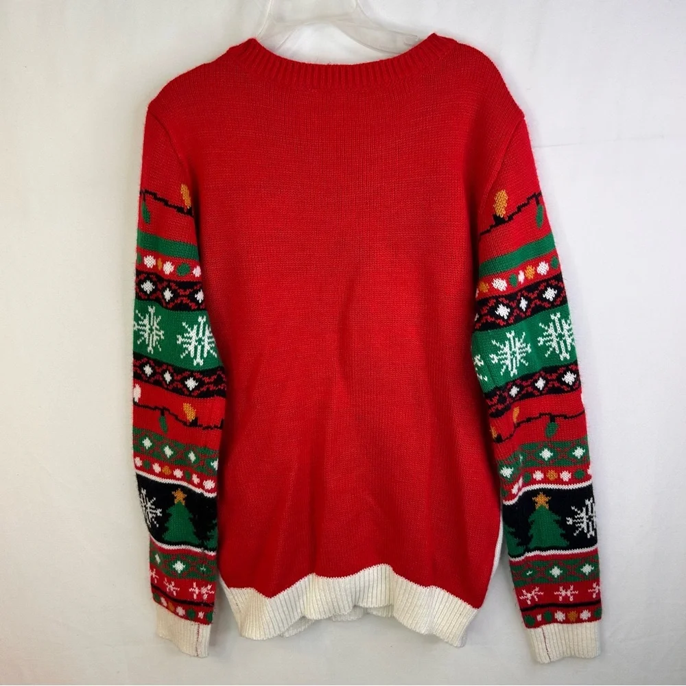 No Boundaries Ugly Christmas Sweater Colorful|Making Spirit Bright |Size S3-5